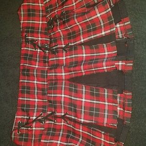 Plaid skirt